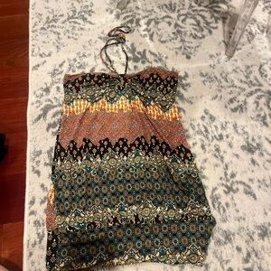 Poetry Multicolor Patterned Tank Top